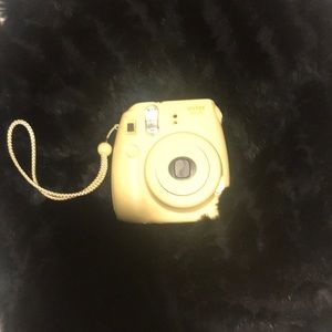 yellow instax mini 8